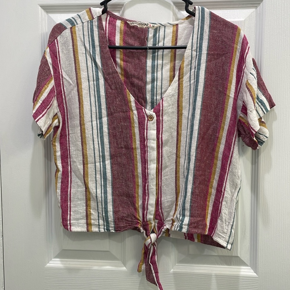 Linen Blend Top